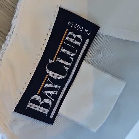 Vintage Bay Club Lace Collar Button Down Dickey / Undershirt - Picture 7 of 10